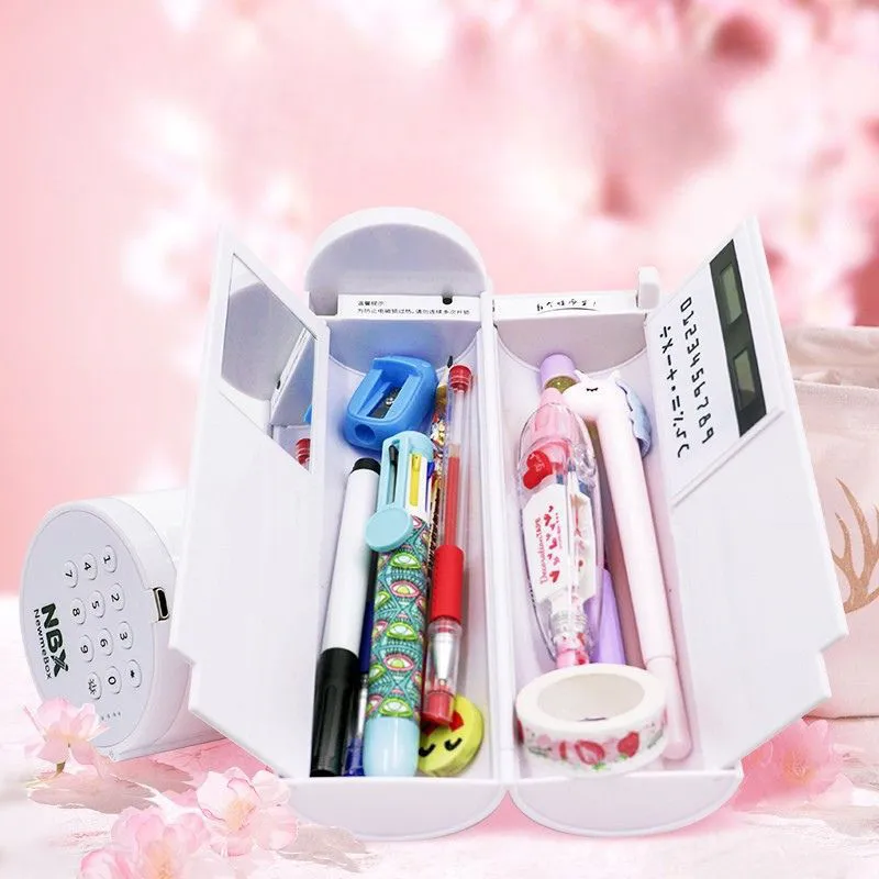 2 NBX Electronic password pencil case