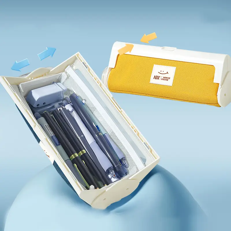 3 Magnetic Gear Pudding Pencil Case