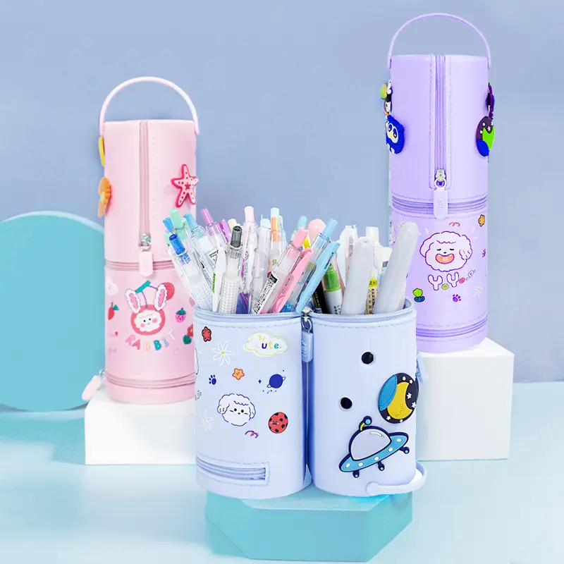 4 DIY Silicone Pencil Case